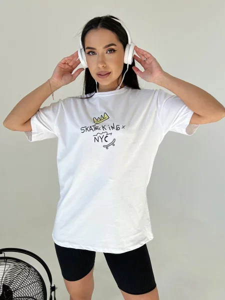 ISSA Plus Футболка без підкладки білий