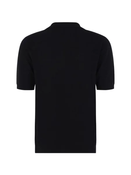 Tricou Roberto Collina tricotate negru