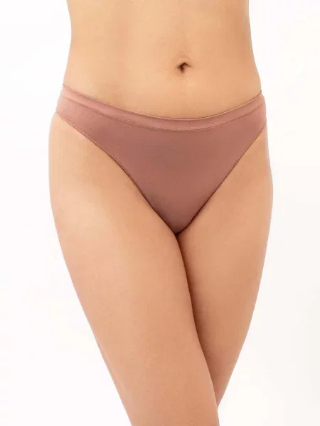 Труси Giulia мікрофібра коричневий