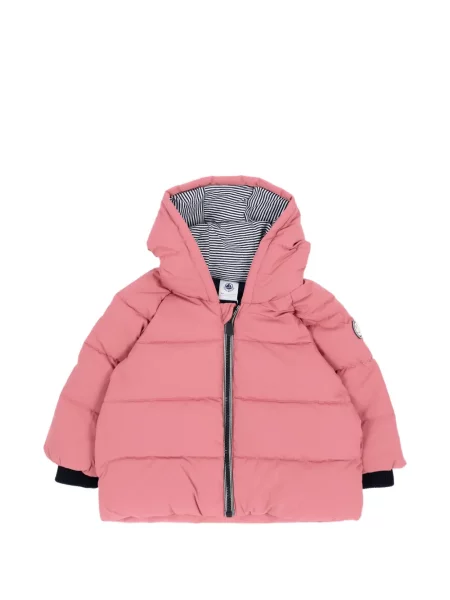 Kurtka dziecięca Petit Bateau różowa
