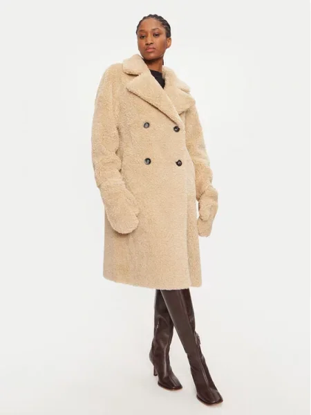 Usnjeni plašč Rinascimento bež