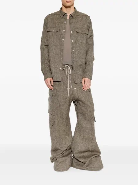 Tricou Rick Owens tricotate gri