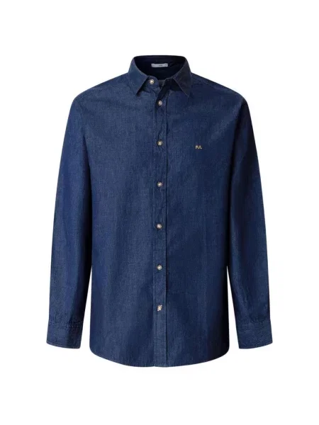 Džínsová košeľa Pepe Jeans modrá