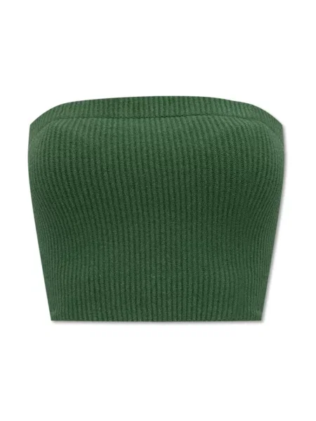 Lniany top By Malene Birger zielony