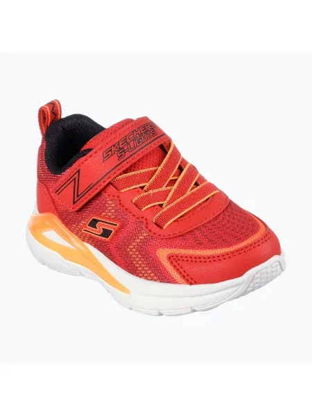 Buty dziecięce SKECHERS S-Lights Tri-Namics red/orange czerwone