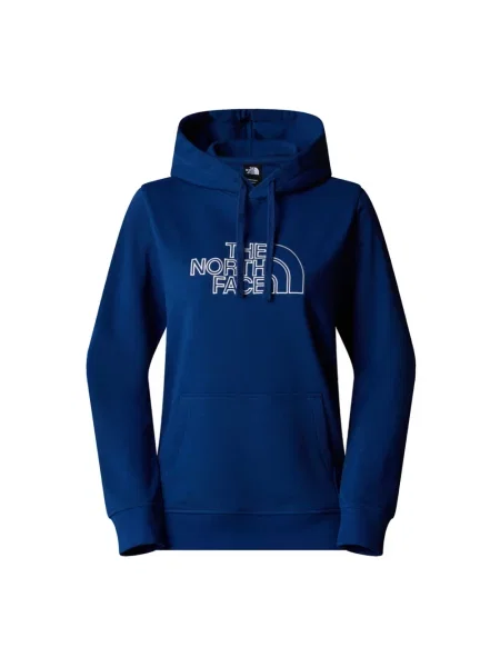 Bluza z kapturem The North Face niebieska