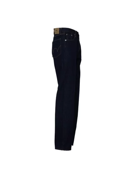 Jeansy straight leg Edwin niebieskie