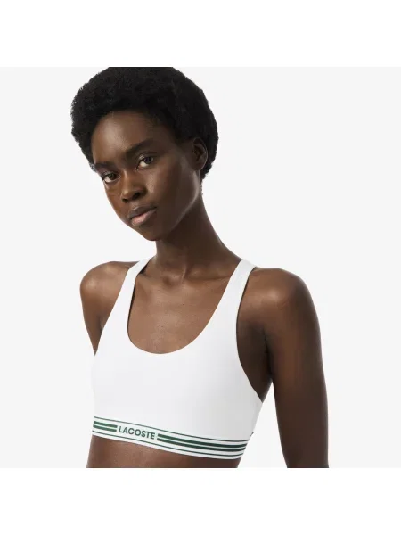 Lacoste бюстгальтер білий