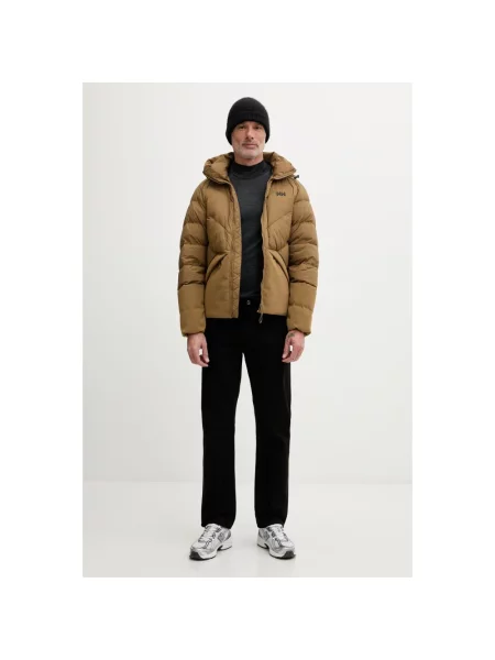 Kurtka puchowa Helly Hansen beżowa