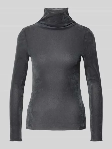 Bluzka z długim rękawem ze stójką Luisa Cerano