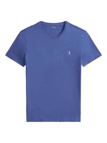 Șapcă Polo Ralph Lauren cu broderie din țesătură twill în carouri albastru