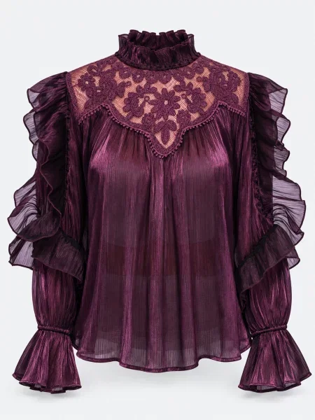 Ombre Halenka burgundská červeň