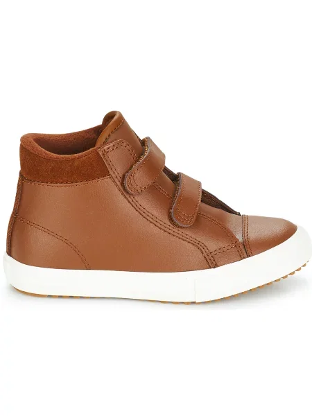 Členkové topánky Converse hnedá