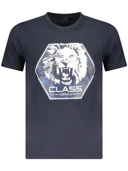 Tricou Cavalli Class scurt albastru