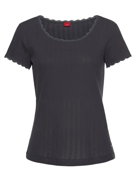 S.Oliver Tricou grafit gri