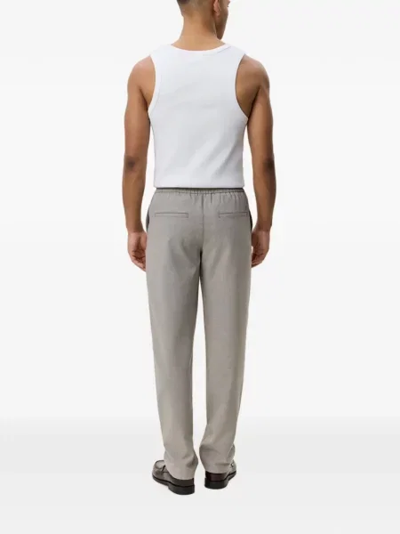 Pantaloni Les Deux melange cu cordon gri