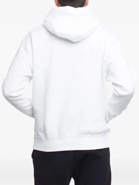 Top Nike polarowy o krotszym kroju z zamkiem błyskawicznym do połowy biały