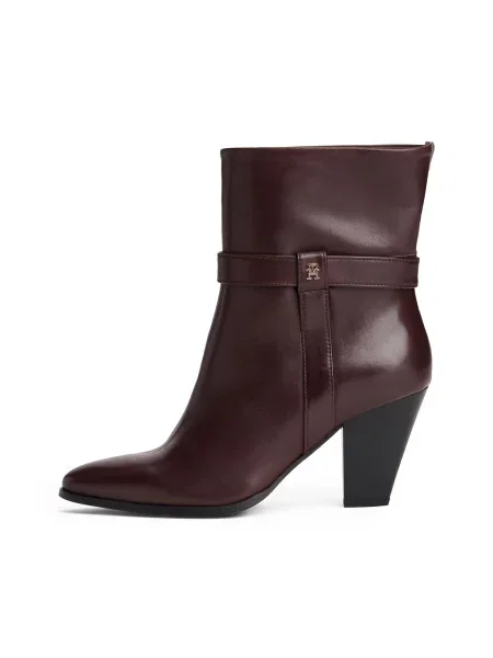 TOMMY HILFIGER Botine castaniu maro