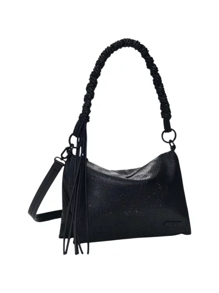 Crossbody torbica Desigual crna
