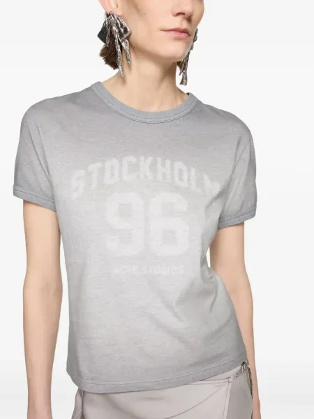 Tricou Acne Studios gri