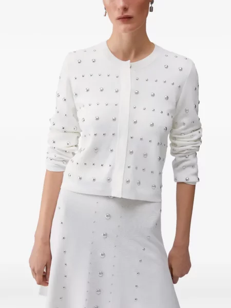 Cardigan Liu Jo cu tepi alb