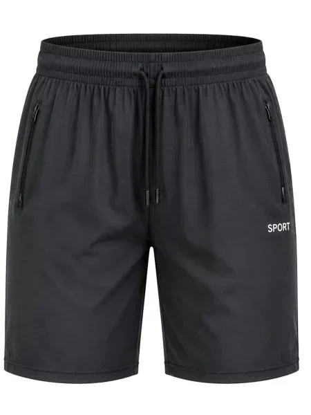 Pantaloni scurți de sport J.style negru
