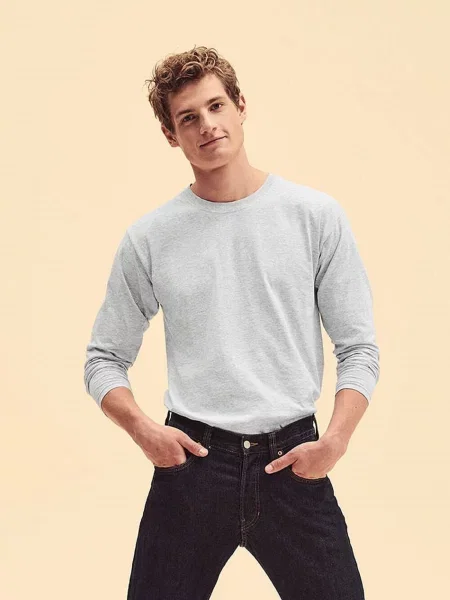 Tricou Fruit Of The Loom gri