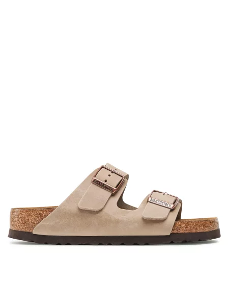 Шлепанцы Birkenstock коричневые