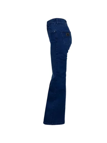 Lepršave traperice Lois Jeans lepršave s autogramom plava