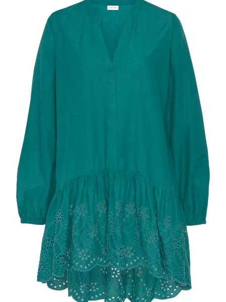 LASCANA Rochie tip bluză verde