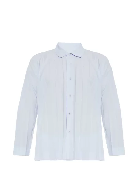 Plisovaná košile Homme Plissé Issey Miyake modrá