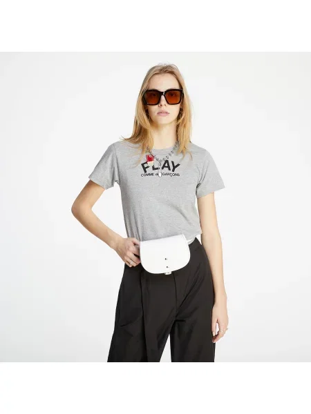 T-shirt Comme des Garçons PLAY Tee Grey S szara