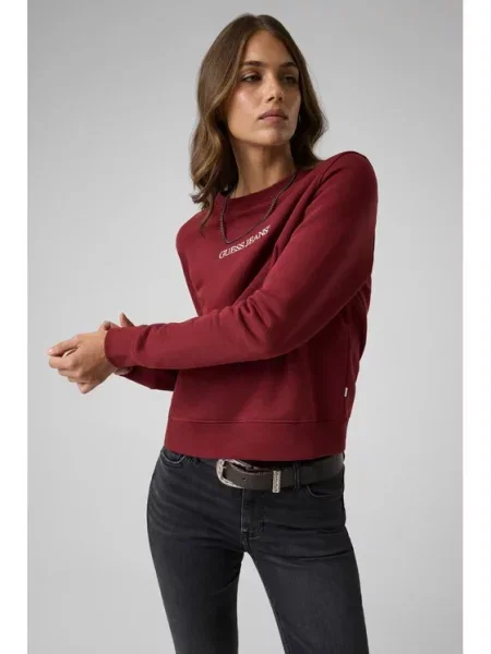Guess Jeans Pulóver piros