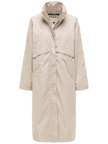 NAVAHOO Palton de primăvară-toamnă Zenblüte taupe gri