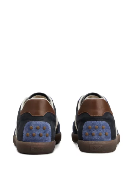 Sneakerși Tod's cu dungi albastru
