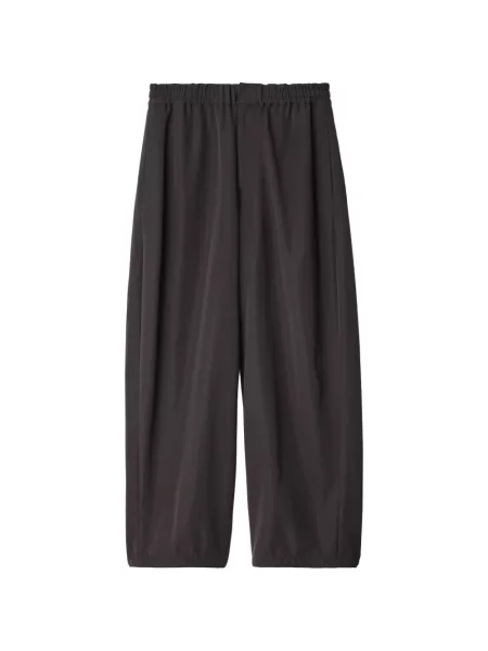 Pantaloni de jogging Lemaire de lână maro
