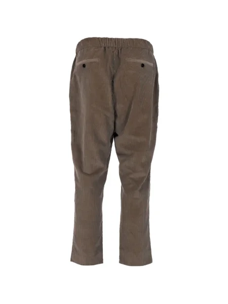 Cropp pantaloni Ami Paris de catifea cord maro