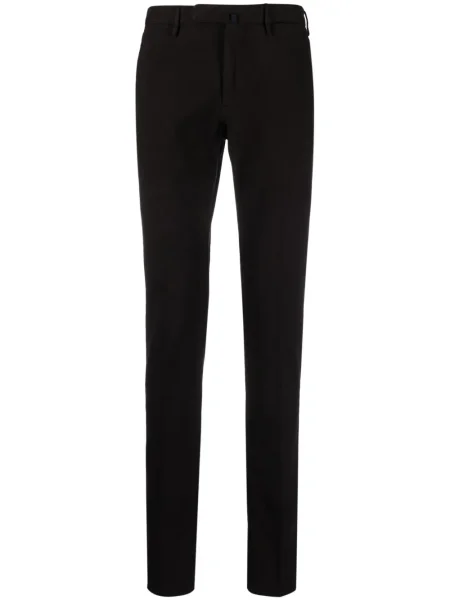 Kalhoty Incotex hnědé