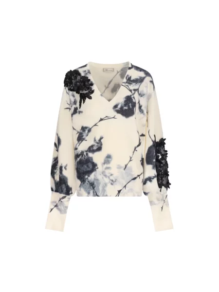 Sweter Blumarine biały