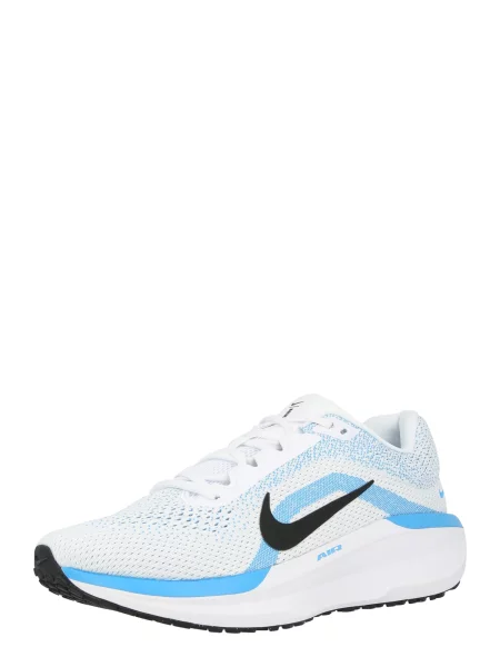 NIKE Tenisice za trčanje Winflo azur / crna bijela