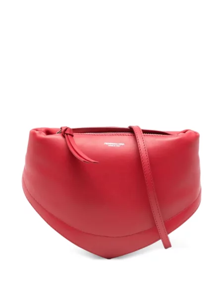 Geantă de mână Federico Cina roșu