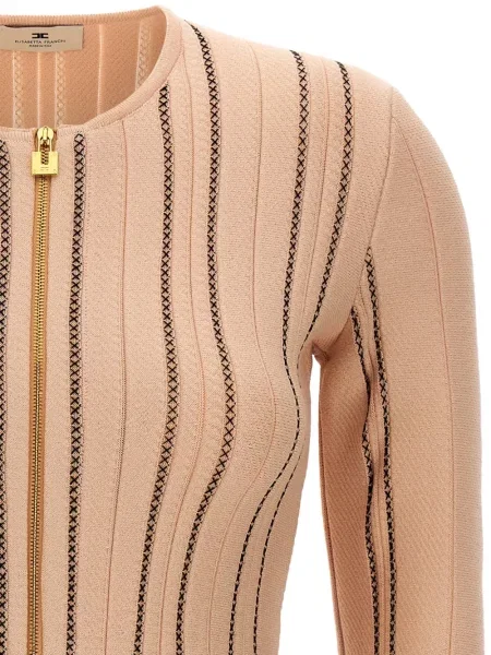 Decupat cardigan Elisabetta Franchi tricotate