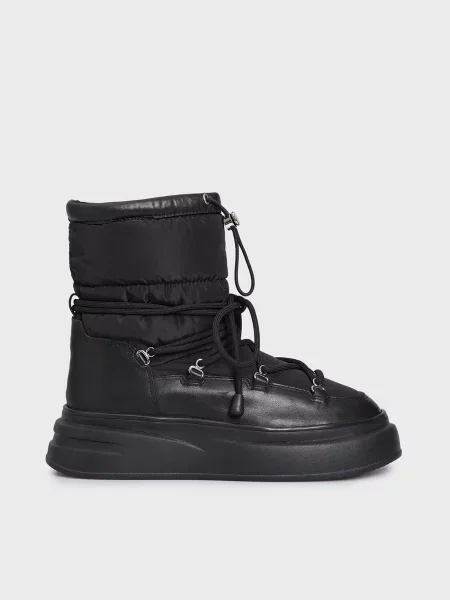 Кожаные сапоги Prpy черные