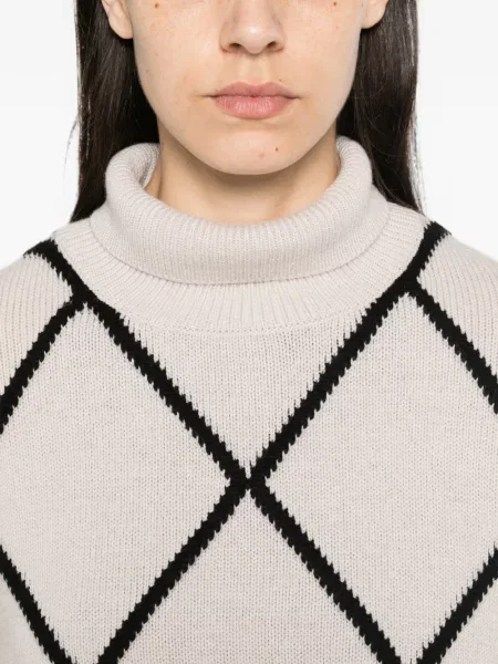 Pulover Allude cu model argyle