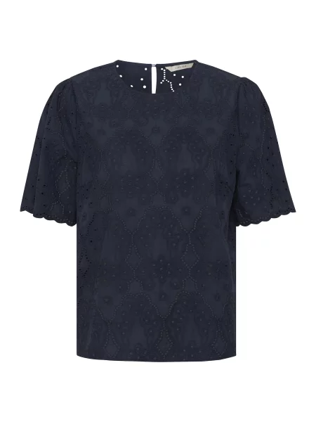 Cream Bluză Fina bleumarin