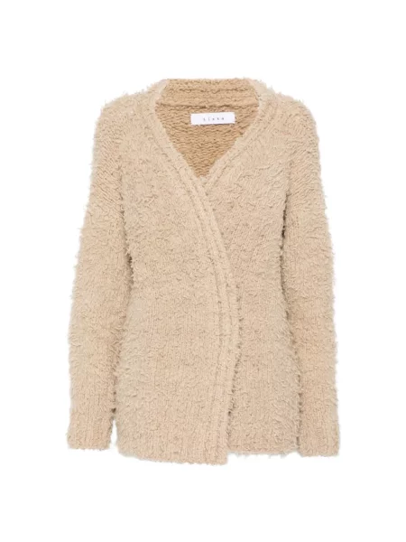 Długi kardigan Liska z dekoltem w serek