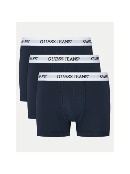 Guess Jeans Σετ μποξεράκια 3 τμχ Σκούρο μπλε