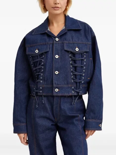 Geacă de blugi Jean Paul Gaultier albastru