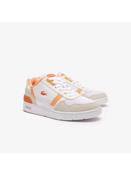 Lacoste Trampki Court T-Clip białe