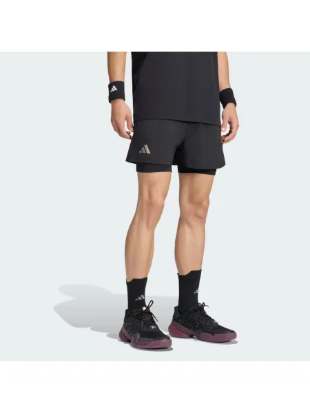 Szorty Adidas Performance do tenisa czarne